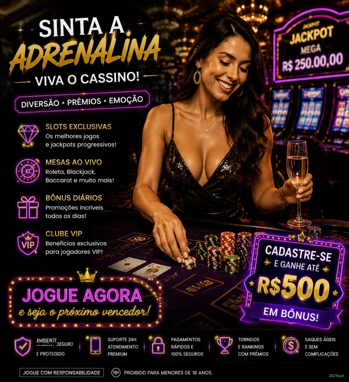 307bet — plataforma segura e premiada de apostas